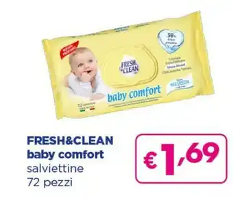Acqua & Sapone Fresh&clean Baby Comfort Salviettine offerta