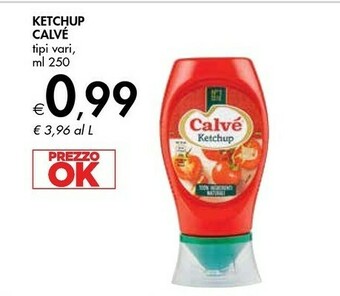 Calvè Ketchup Piccante 250 G(ml)