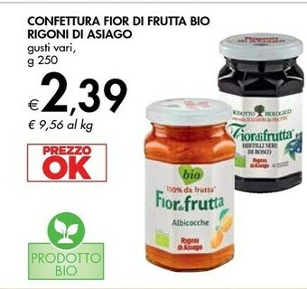Bennet Rigoni Di Asiago Fior Di Frutta Albicocche 250 G(ml) offerta