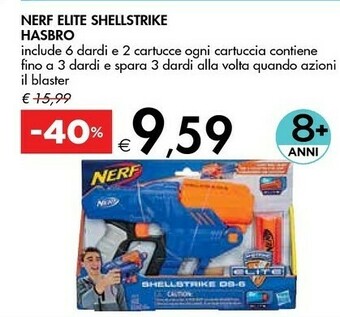 Nerf Elite Shellstrike DS 6