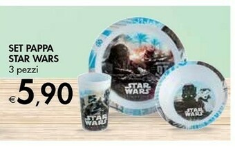 Bennet Set Pappa Star Wars offerta