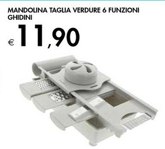 Bennet Ghidini Mandolina Taglia Verdure 6 Funzioni offerta