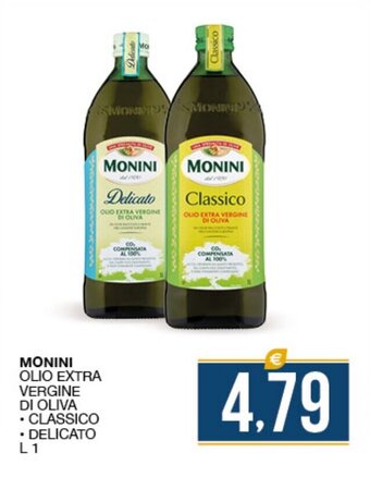 SeBón Supermercati Monini Olio Extra Vergine di Oliva classico/delicato L 1 offerta