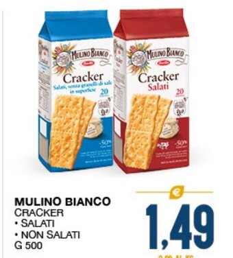 SeBón Supermercati Mulino Bianco Cracker Salati/Non Salati g 500 offerta