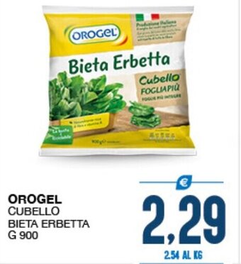 SeBón Supermercati Orogel Cubello Bieta Erbetta g 900 offerta