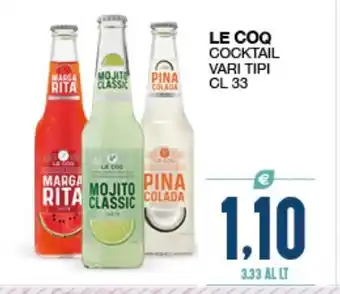 Le Coq Cocktail vari tipi cl 33
