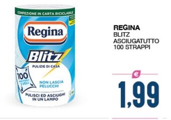 SeBón Supermercati Regina Blitz Asciugatutto 100 strappi offerta