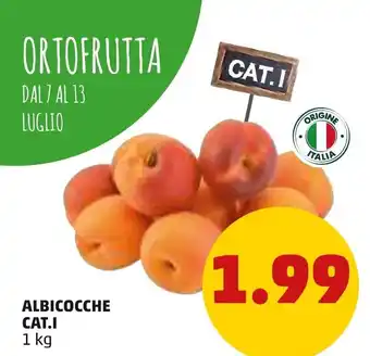 PENNY Albicocche Cat.I 1 kg offerta