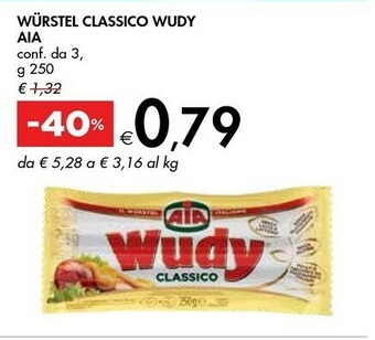 Bennet Aia Wudy Classico 250 G(ml) offerta