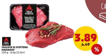 PENNY Tagliata Di Scottona Marinata 250 g offerta