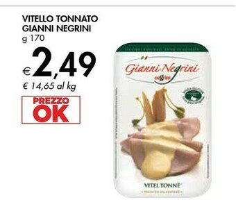 Gianni negrini Vitel Tonnè 170 G(ml)