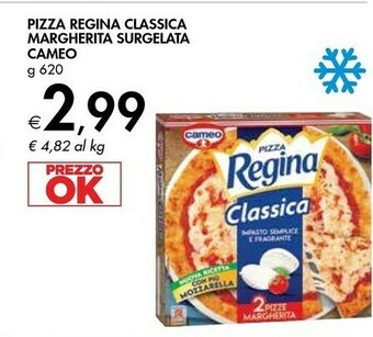Bennet Regina Pizza Classica Margherita Surgelata 620 G offerta