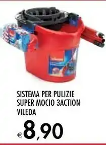 Bennet Vileda Sistema Per Pulizie Super Mocio 3 Action offerta