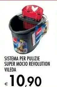 Bennet Vileda Ssitema Per Pulizie Super Mocio Revolution offerta