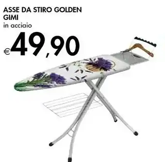 Bennet Gimi Asse Da Stiro Golden In Acciaio offerta