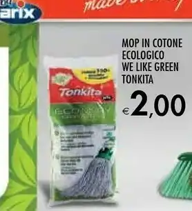Bennet Tonkita Mop In Cotone Ecologico We Like Green offerta