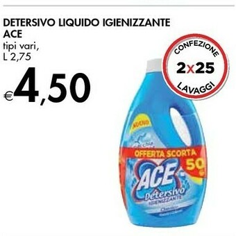 Bennet Ace Detersivo Liquido Igienizzante offerta