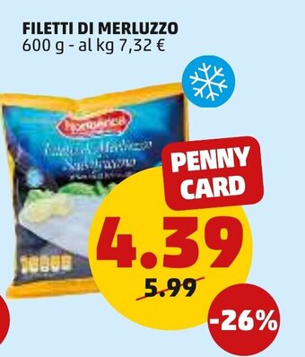 Filetti Di Merluzzo 600 g