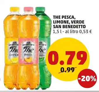 PENNY San Benedetto The Pesca, Limone, Verde 1,5 l offerta