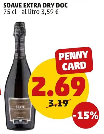 PENNY Soave Extra Dry DOC 75 cl offerta