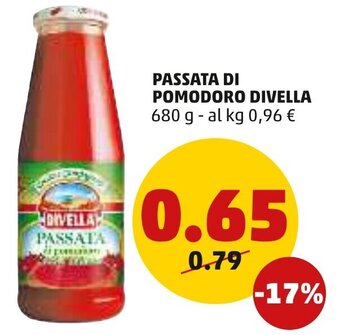 PENNY Divella Passata Di Pomodoro 680 g offerta