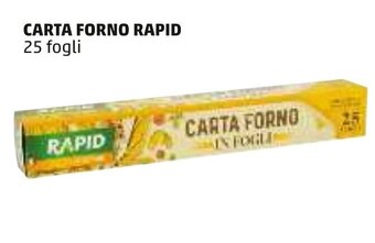 PENNY Rapid Carta Forno 25 fogli offerta