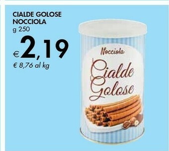 Bennet Nocciola Cialde Golose 250G offerta