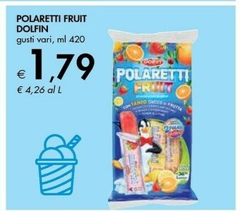 Bennet Dolfin Polaretti Fruit 420 g offerta