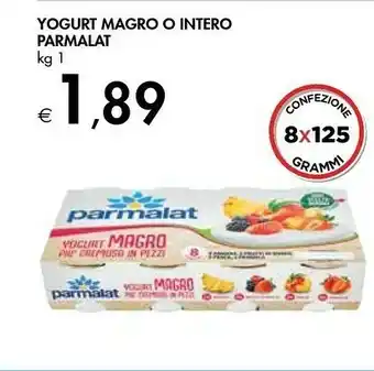 Bennet Parmalat Yogurt Da Latte Magro 1000 G(ml) offerta