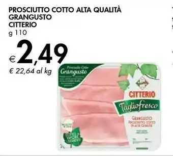 Bennet Citterio Prosciutto Cotto Alta Qualità Grangusto offerta