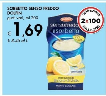 Dolfin Sorbetto Senso Freddo 200 G