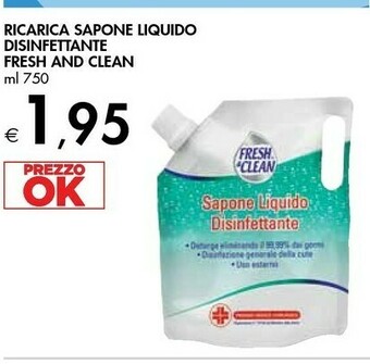 Bennet Fresh & Clean Ricarica Sapone Liquido Disinfettante offerta