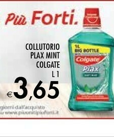 Bennet Colgate Collutorio Plax Mint offerta