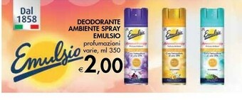 Bennet Emulsio Deodorante Ambiente Spray offerta