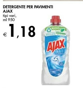Bennet Ajax Detergente Per Pavimenti offerta