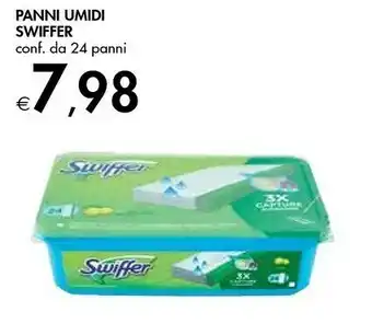Bennet Swiffer Panni Umidi offerta