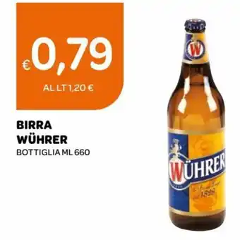 Ekom Wührer Birra Bottiglia ml 660 offerta