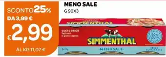 Simmenthal Meno Sale g 90x3