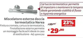 Bricocenter Nerea Miscelatore offerta