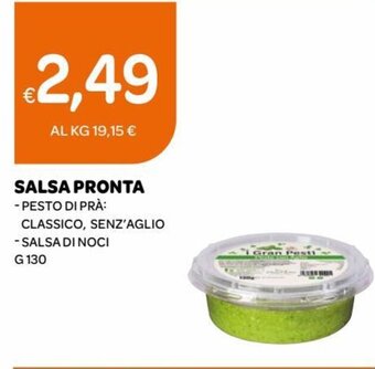 Ekom Salsa Pronta g 130 offerta