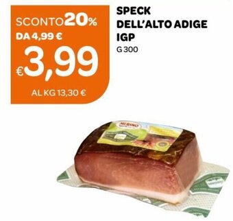 Ekom Speck dell'Alto Adige IGP g 300 offerta