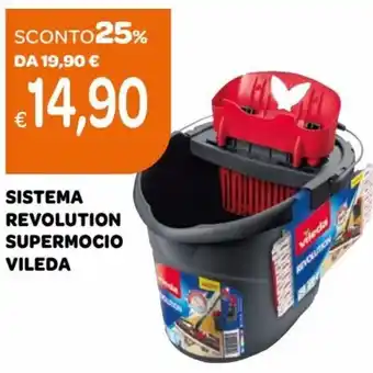 Ekom Vileda Sistema Revolution Supermocio offerta