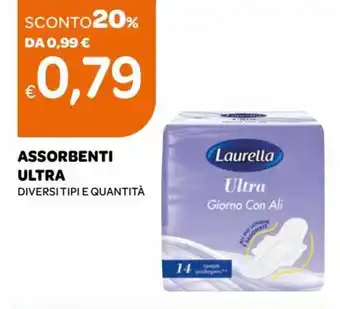 Ekom Laurella Assorbenti Ultra offerta