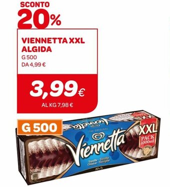Ekom Algida Viennetta XXL g 500 offerta