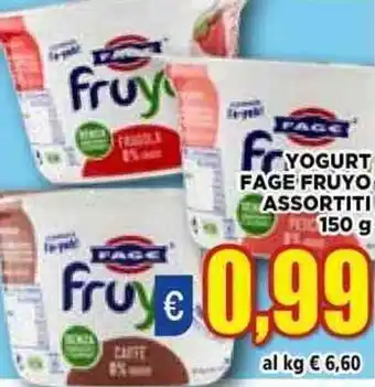 Vivo Supermercati Fage Fruyo Yogurt assortiti 150 g offerta