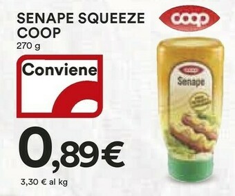 Coop Senape offerta