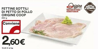 Coop Petto di pollo offerta