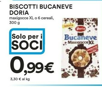 Coop Doria Bucaneve offerta