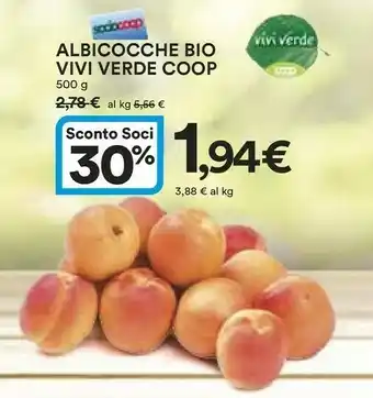 Coop Vivi Verde Coop Albicocche offerta