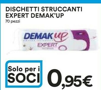 Coop Demak'up Pulizia del viso offerta